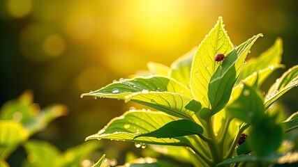 Photosynthesis Process: Vibrant Plant Energy Conversion