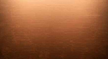 Fototapeta premium A High–Resolution Digital Artwork of an Antique Copper Surface With a Worn, Yet Distinct Grainy Texture