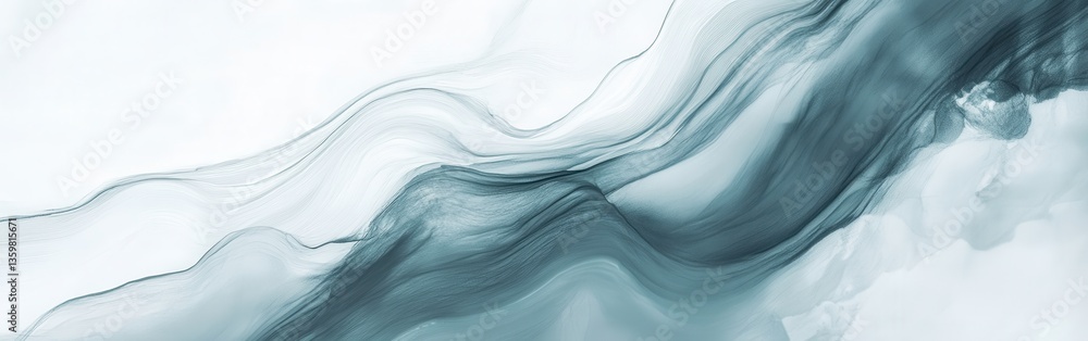 Poster soft pencil strokes create an artistic backdrop with natural tones and fluid designs for creative in