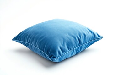 Elegant Square Pillow on White Background for Home Decor