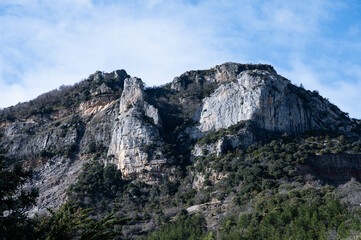 Beautiful Pyrenees between Spain and France