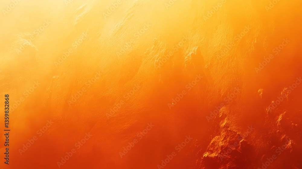 Poster radiant orange texture with subtle depth and captivating gradients