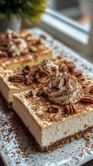 Delicious Pecan Cream Cheese Dessert Squares