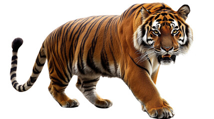 Obraz premium Majestic Bengal Tiger in Action