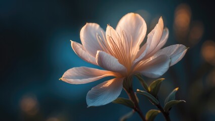 Fototapeta premium An illustration of a plant's blossom.