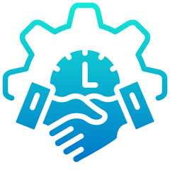 Obraz premium Part Time Job Icon