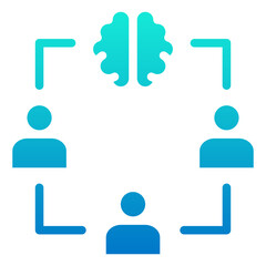 Obraz premium Teamwork Icon