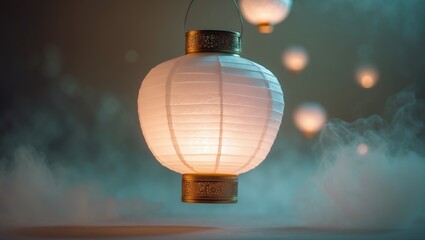 Obraz premium Lantern in white color