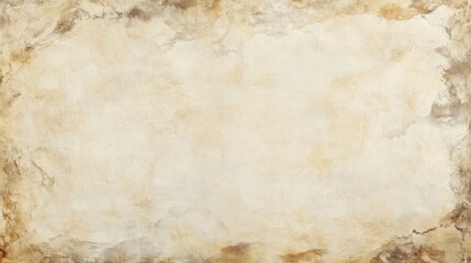 Vintage aged paper texture with weathered edges and subtle earth tones