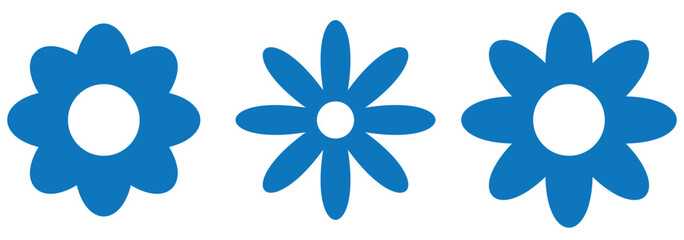 Flower icon vector isolated on white background. flower vector. flower symbols