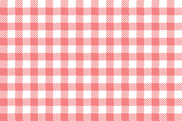 pastel pink tartan checkered seamless pattern, Sakura pink tartan checkered, pastel pink and white checkered,  baby pink checkered