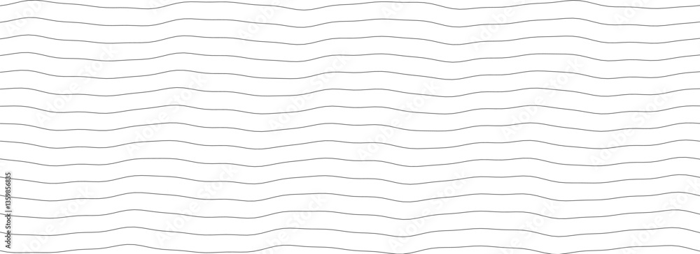 Poster minimalist wavy line pattern for modern design and decoration projects.