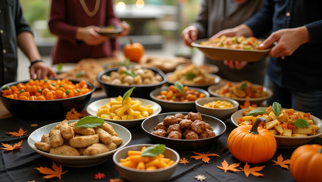 Hosting a Spooktacular Halloween Potluck: Themed Decor, Diverse Dishes & Festive Community Vibes