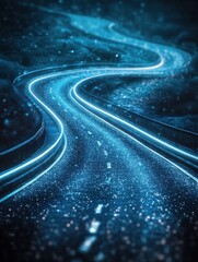 A digital transformation roadmap with key milestones and objectives, highlighting the process of integrating technology into traditional business models, Digital transformation strategy concept