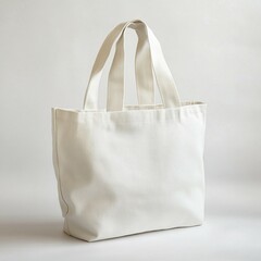 A chic beach bag pure flat whit easter border border easter spring decoration background card frame holiday