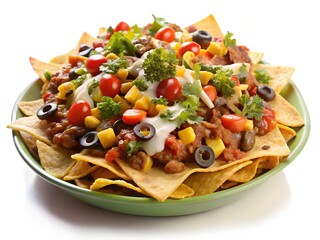 salad with chicken and vegetables