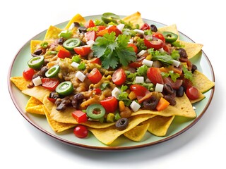 chicken salad with vegetables