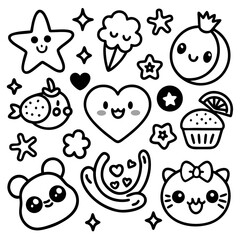 Podcast & Streaming Icons Set