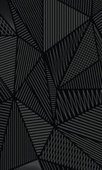 Abstract stripes triangle pattern dark wallpaper for sublimation jersey