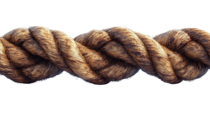 Detailed Texture of Rope: Capturing the intricate details and robust texture of a tightly wound rope. Revealing its strength, texture, and inherent simplicity