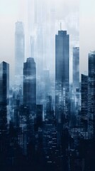 Japanese style image million metropolis