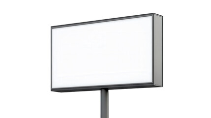 Fototapeta premium Blank Outdoor Digital Billboard Display