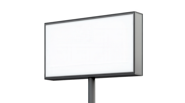 Blank Outdoor Digital Billboard Display