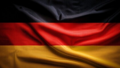 waving flag of germany