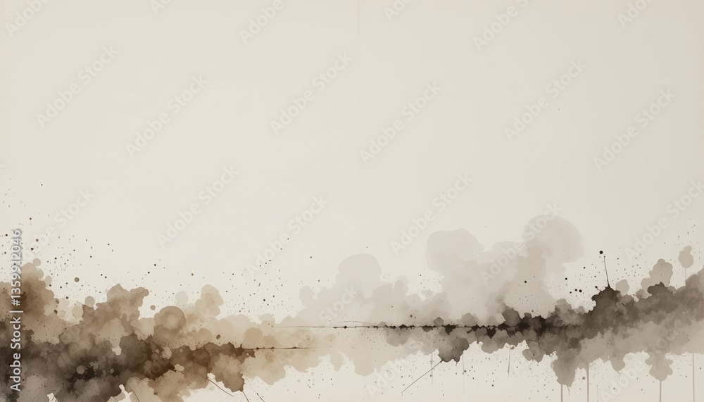 Poster Dynamic abstract art composition modern studio digital painting minimalist style close-up view visual conceptualization for contemporary design