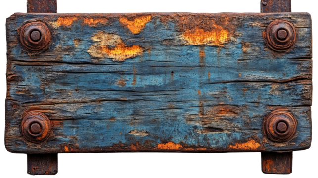 Rustic Charm: Weathered wooden sign, evoking a sense of timelessness and the beauty of nature. The textures and colors celebrate a rich history.