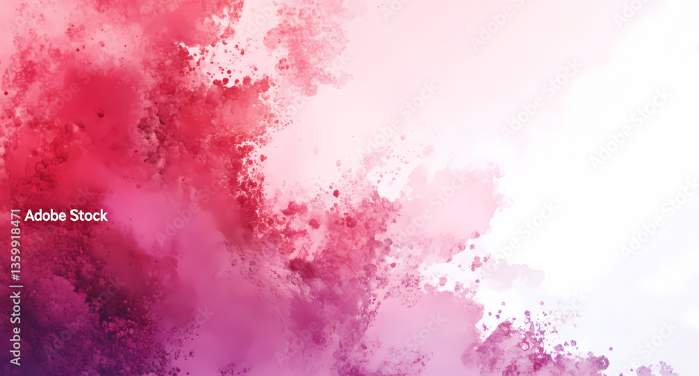 Poster abstract watercolor swirls: delicate washes of color blend and merge, creating a visual tapestry of 