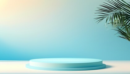 Fototapeta premium Modern Business Presentation Background with Light Blue Gradient