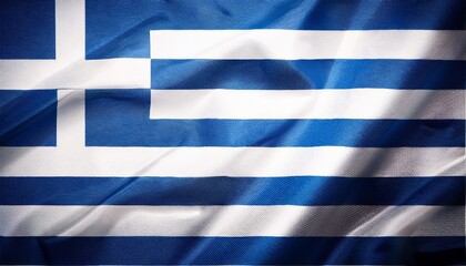 greece flag looping animation