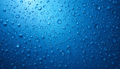 water drops on glass