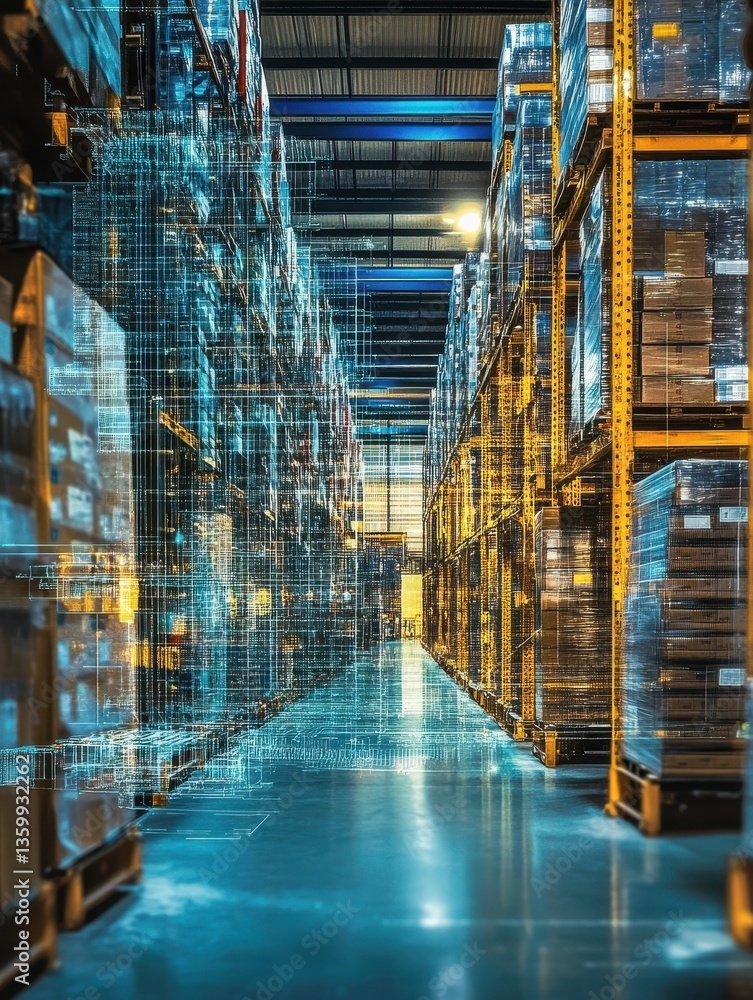 Poster machine learning algorithms enhance supply chain performance industrial