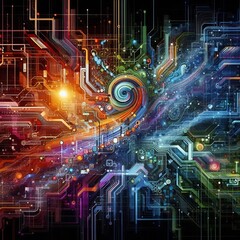 Obraz premium Advancing AI and IoT Integration: Revolutionizing Smart Technologies for Future Innovation