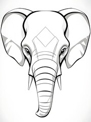 illustration of an elephant