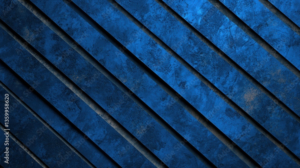 Poster diagonal blue texture background for graphic design abstract art digital environment close-up view