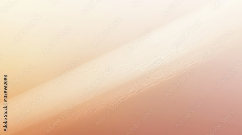Poster soft gradient background with warm hues transitioning from peach to light pink, ideal for design and