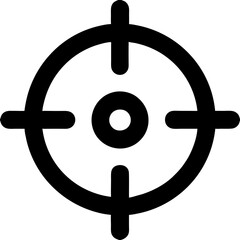 vector illustration of a target