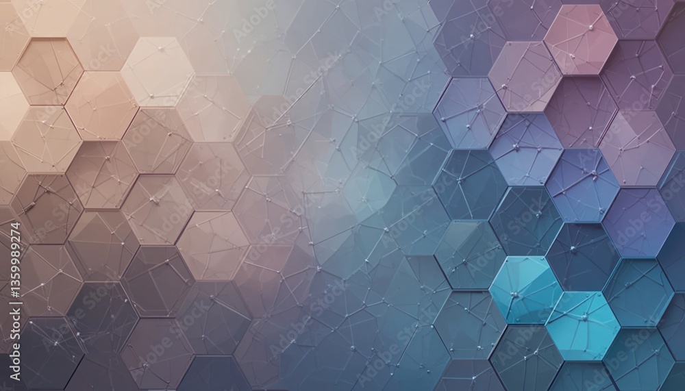 Poster geometric pattern creation digital design studio abstract background modern aesthetic close-up view 
