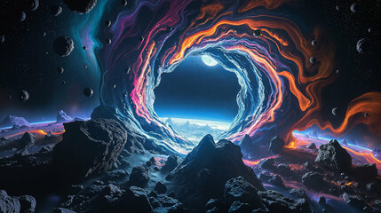 abstract space  background with space for text