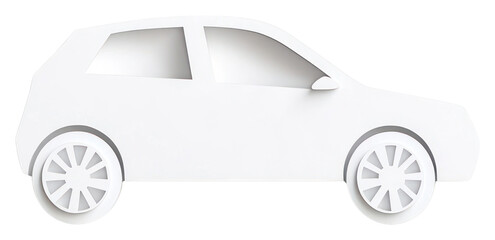 Fototapeta premium PNG Car icon background vehicle paper.