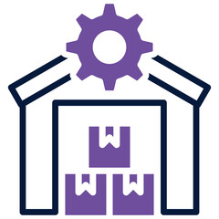 Obraz premium Warehouse Icon