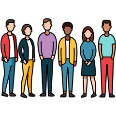 group of business people