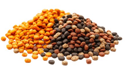 Colorful Fish Food Pellets
