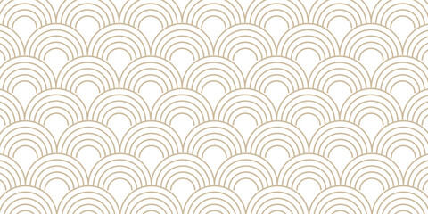 Golden line Seamless pattern Vector Background