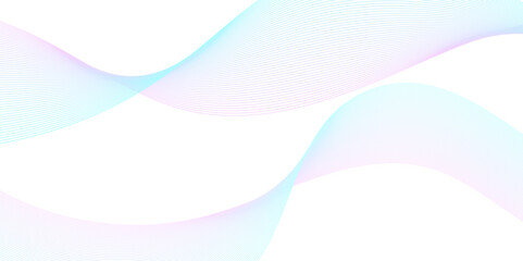Abstract colorful blue, pink blend wave lines and technology background. Modern colorful flowing wave lines and glowing moving lines. Futuristic technology and sound wave lines background.