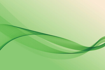 abstract green wavy background