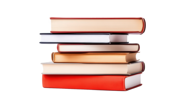 Stacked Books Education Learning - Powered by Adobe
